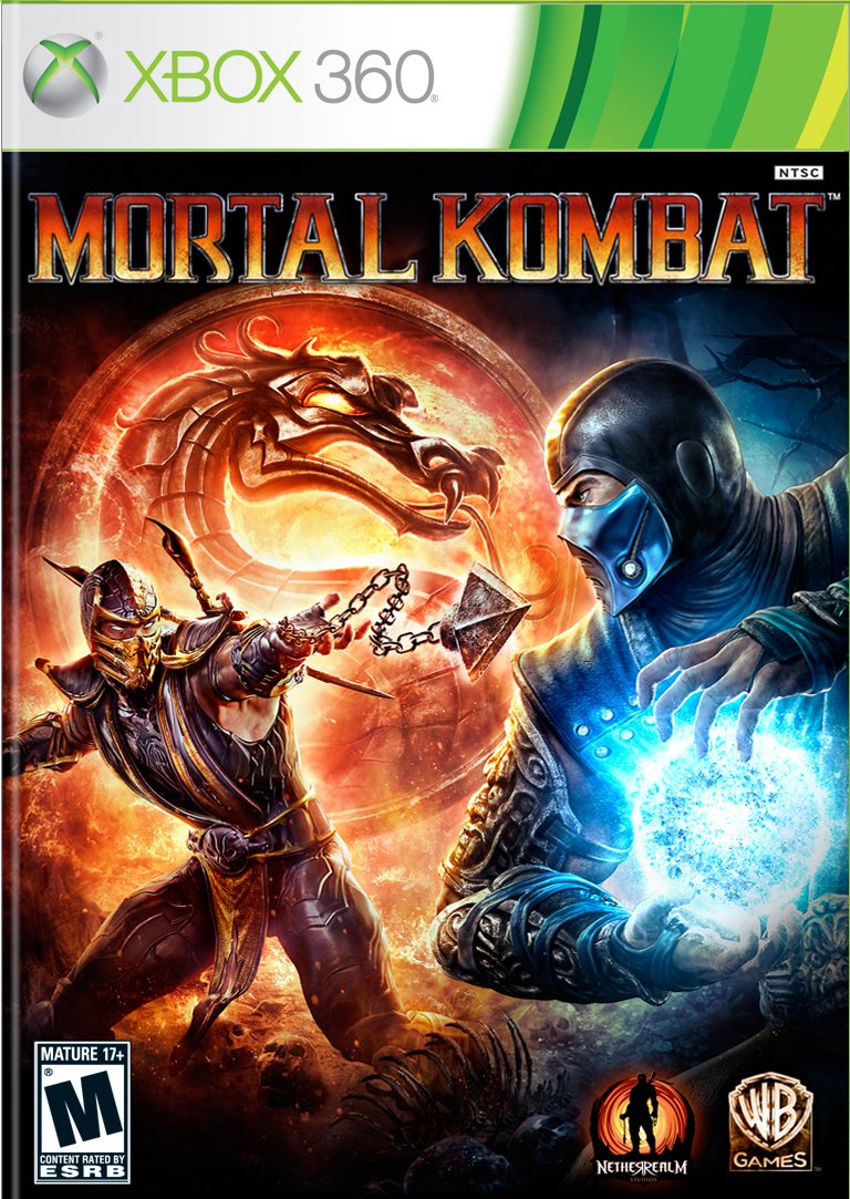 Mortal Kombat Xbox 360 AD/NM - Very Good