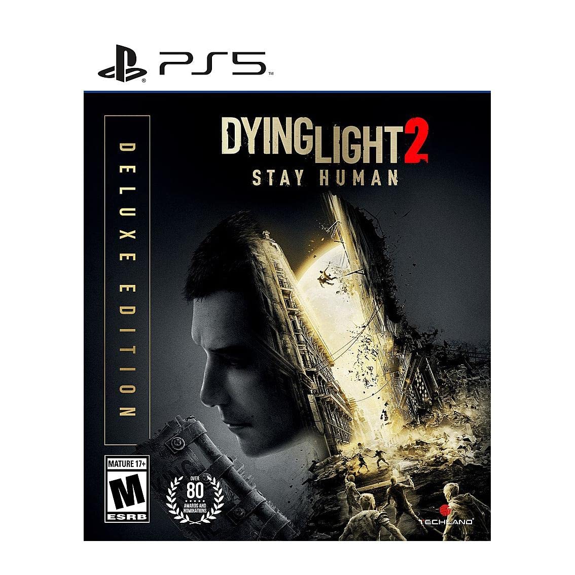 Dying Light 2 Stay Human Deluxe Edition Steelbook PS5 PlayStation 5 + Sleeve - Like New