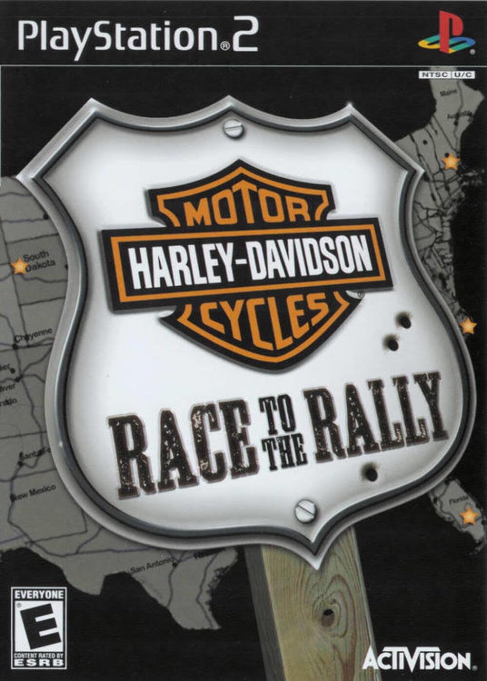 Harley-Davidson Race to the Rally PS2 PlayStation 2 - Very Good