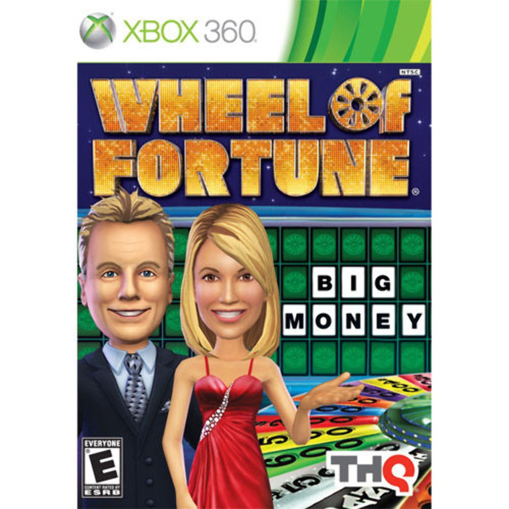 Wheel of Fortune Xbox 360 AD Complete CIB - Very Good