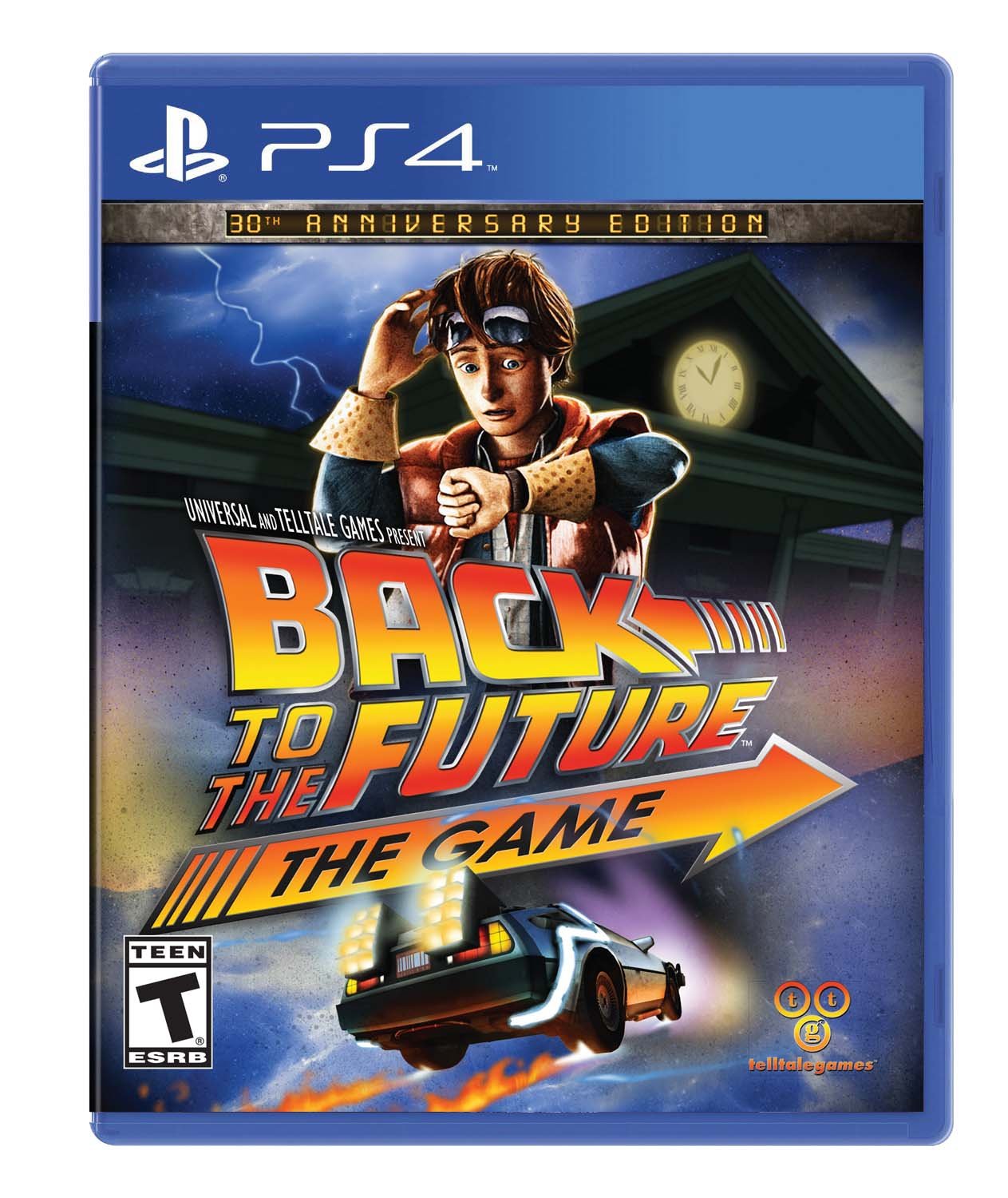 Back to the Future The Game 30th Anniversary Edition PS4 PlayStation 4 - Like New