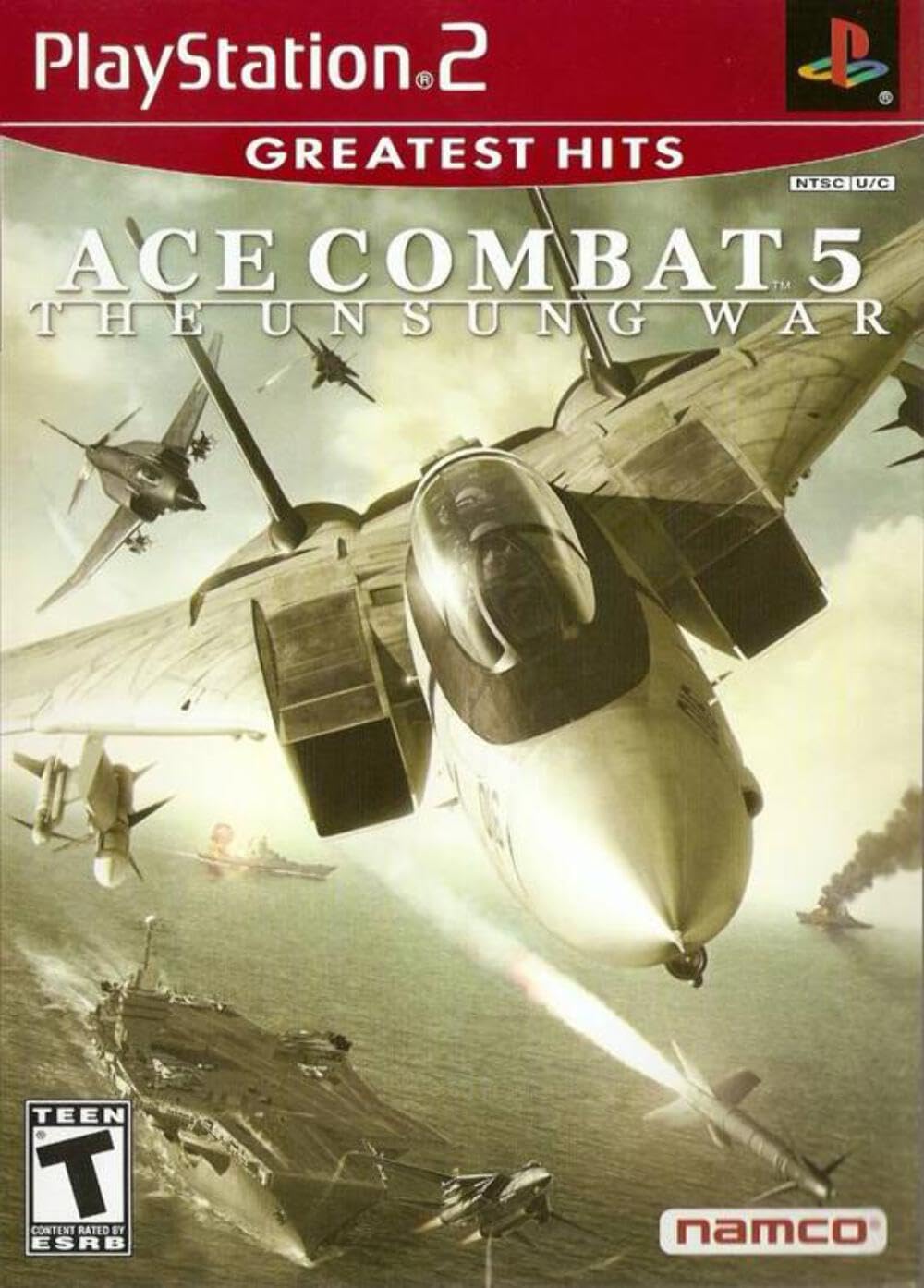 Ace Combat 5 The Unsung War GH Disc PS2 PlayStation 2 - Very Good