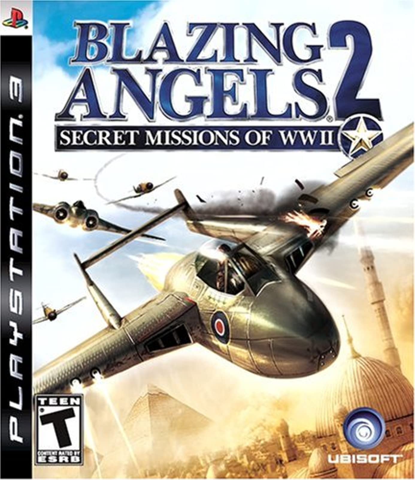 Blazing Angels 2 Secret Missions of WWII PS3 PlayStation 3 AD Complete CIB - Very Good