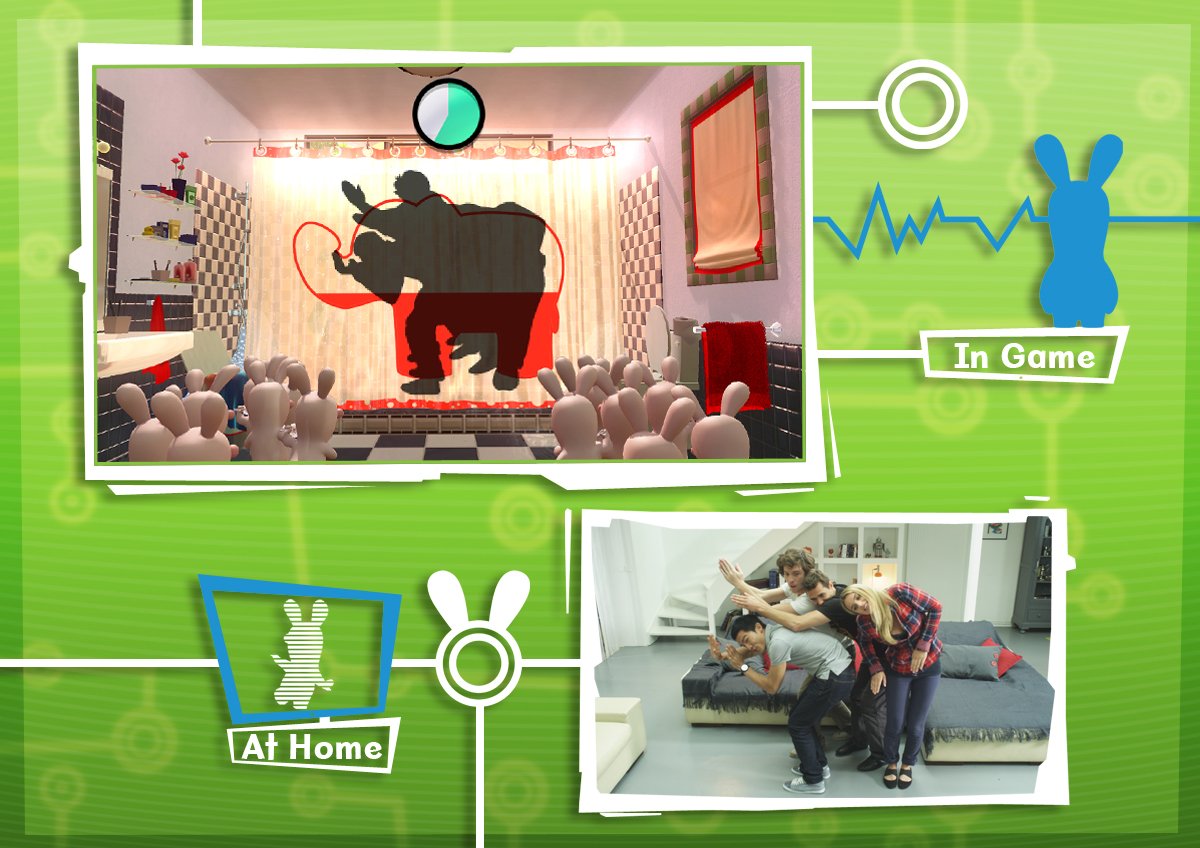 Rabbids Alive & Kicking Xbox 360 - Like New