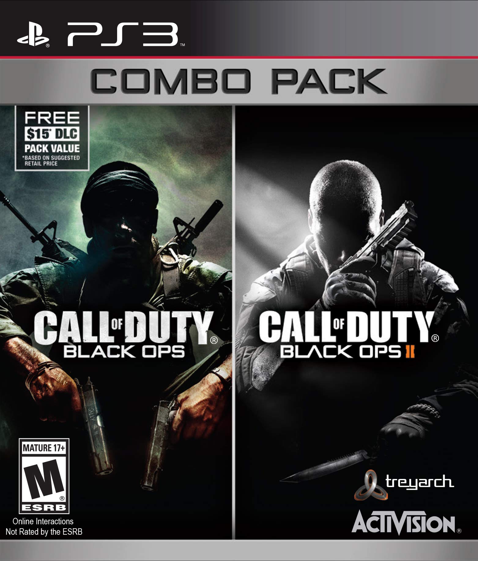 Call of Duty Black Ops 1 & 2 Combo Pack PS3 PlayStation 3 - Like New