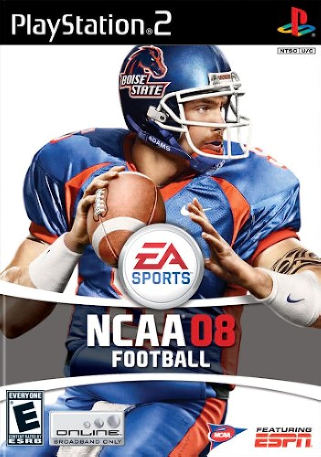 NCAA Football 08 PS2 PlayStation 2 Complete - Excellent