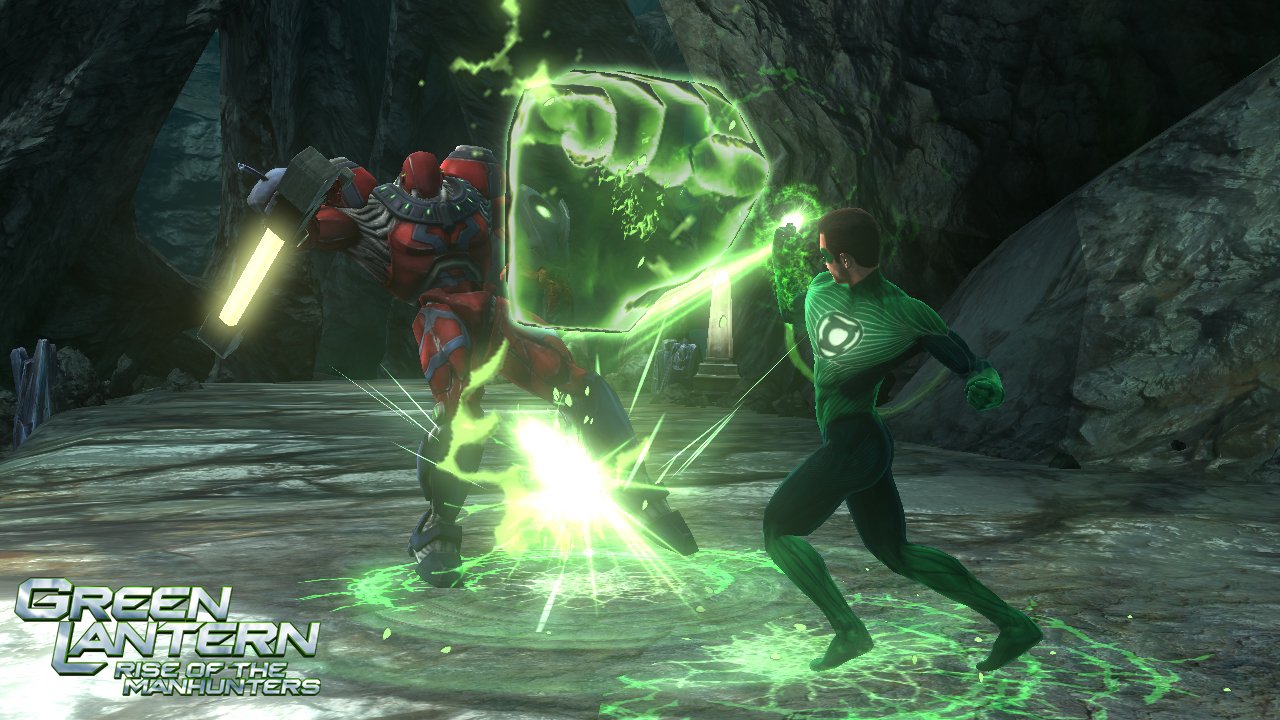 Green Lantern Rise of the Manhunters Xbox 360 AD Complete CIB - Very Good