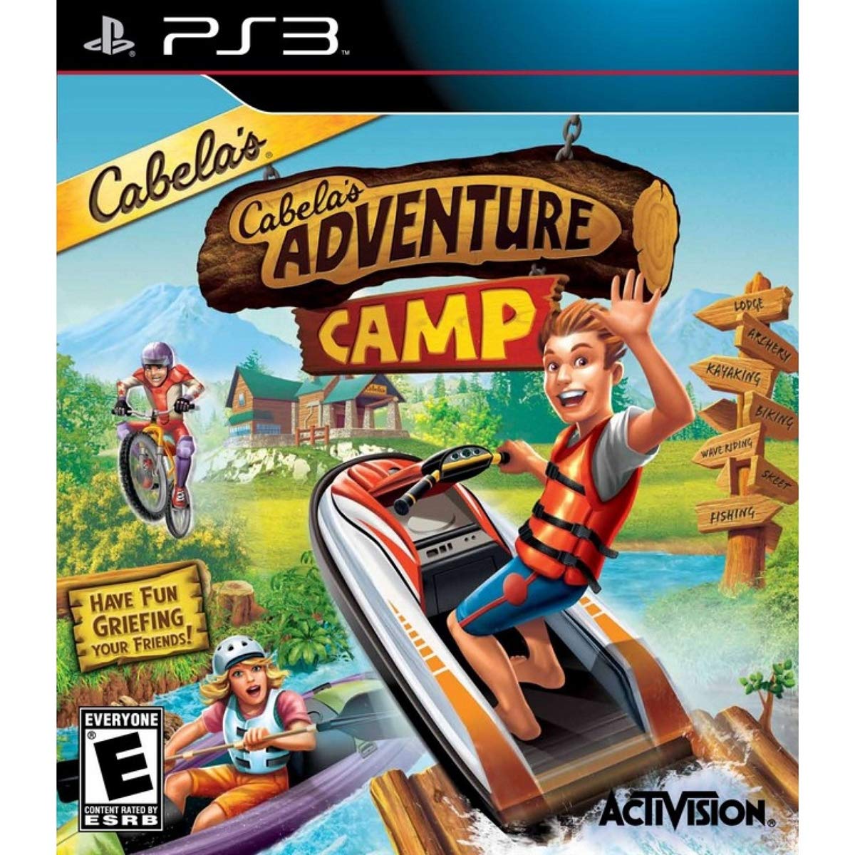 Cabela's Adventure Camp PS3 PlayStation 3 - Like New