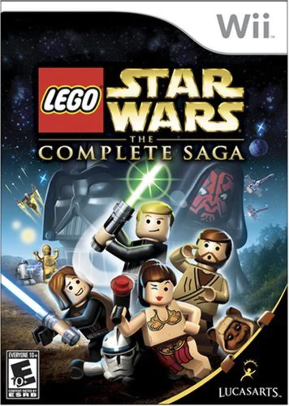 Lego Star Wars The Complete Saga Nintendo Wii Complete - Excellent