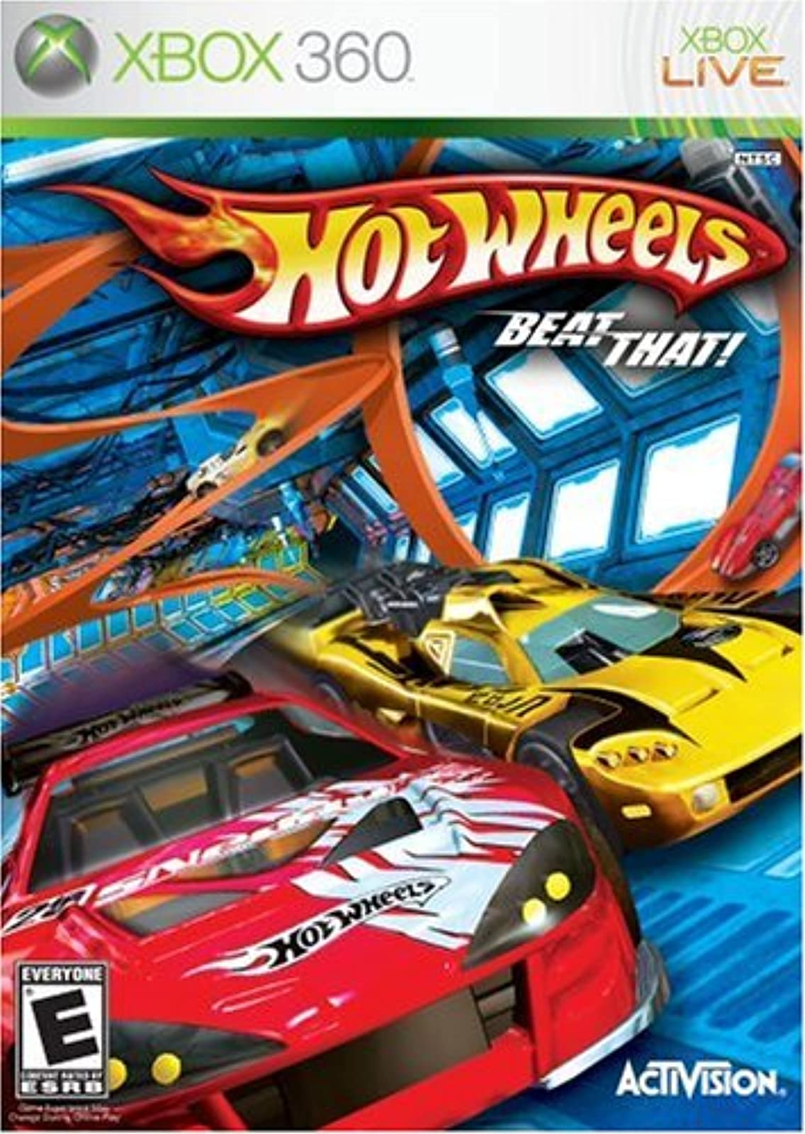 Hot Wheels Beat That Xbox 360 AD Complete CIB - Very Good