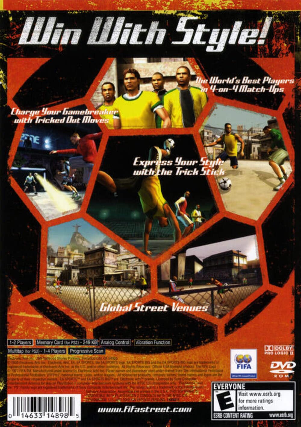 FIFA Street PS2 PlayStation 2 - Like New