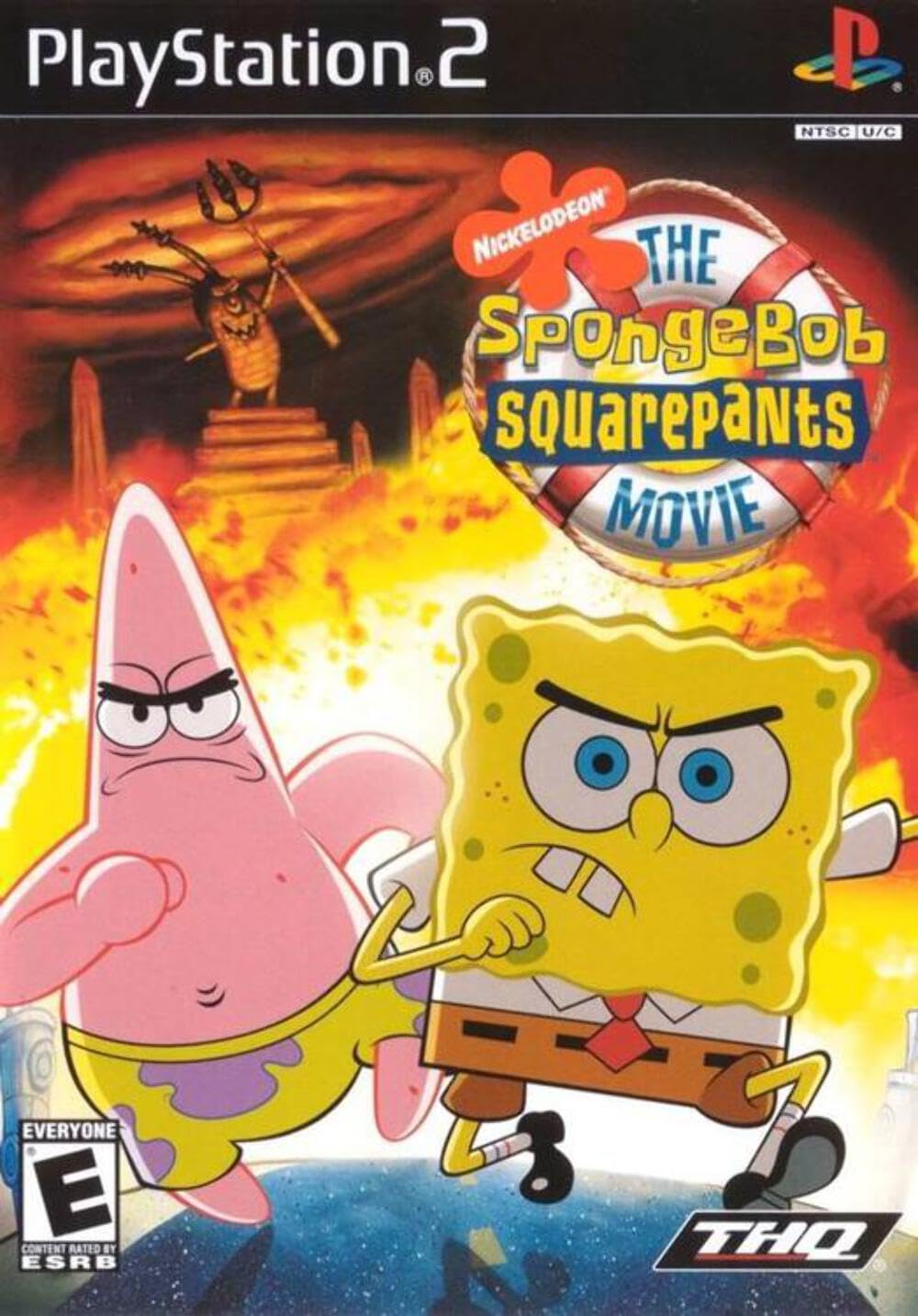 Spongebob Squarepants The Movie PS2 PlayStation 2 GH Complete - Excellent