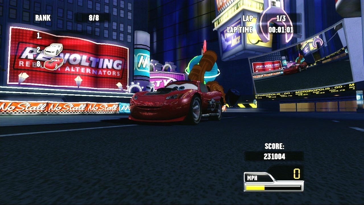 Disney's Cars Race O Rama Nintendo Wii AD/NM - Very Good