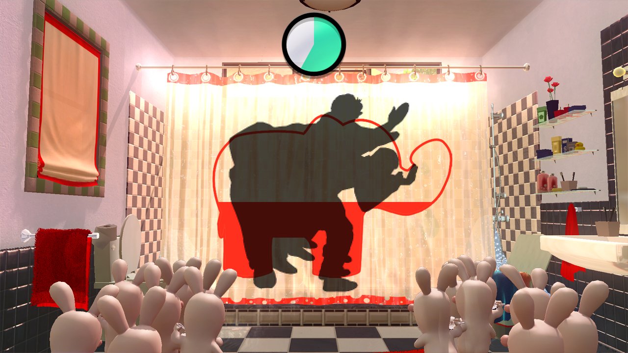 Rabbids Alive & Kicking Xbox 360 - Like New