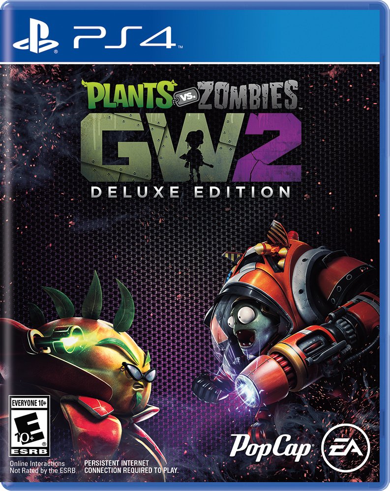 Plants vs. Zombies Garden Warfare 2 Deluxe Edition PS4 PlayStation 4 AD Complete - Very Good