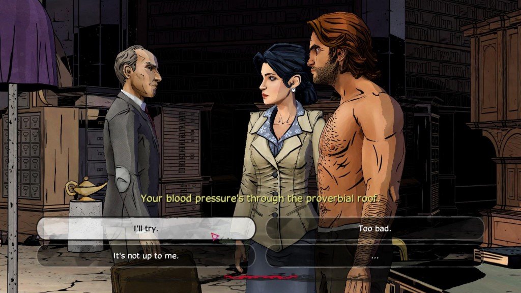 The Wolf Among Us PS4 PlayStation 4 - Like New
