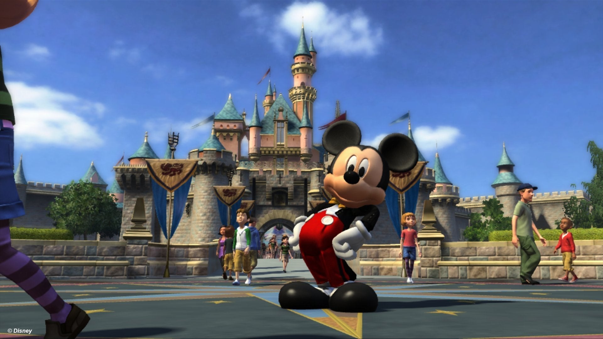 Kinect Disneyland Adventures Xbox 360 AD/NM - Very Good