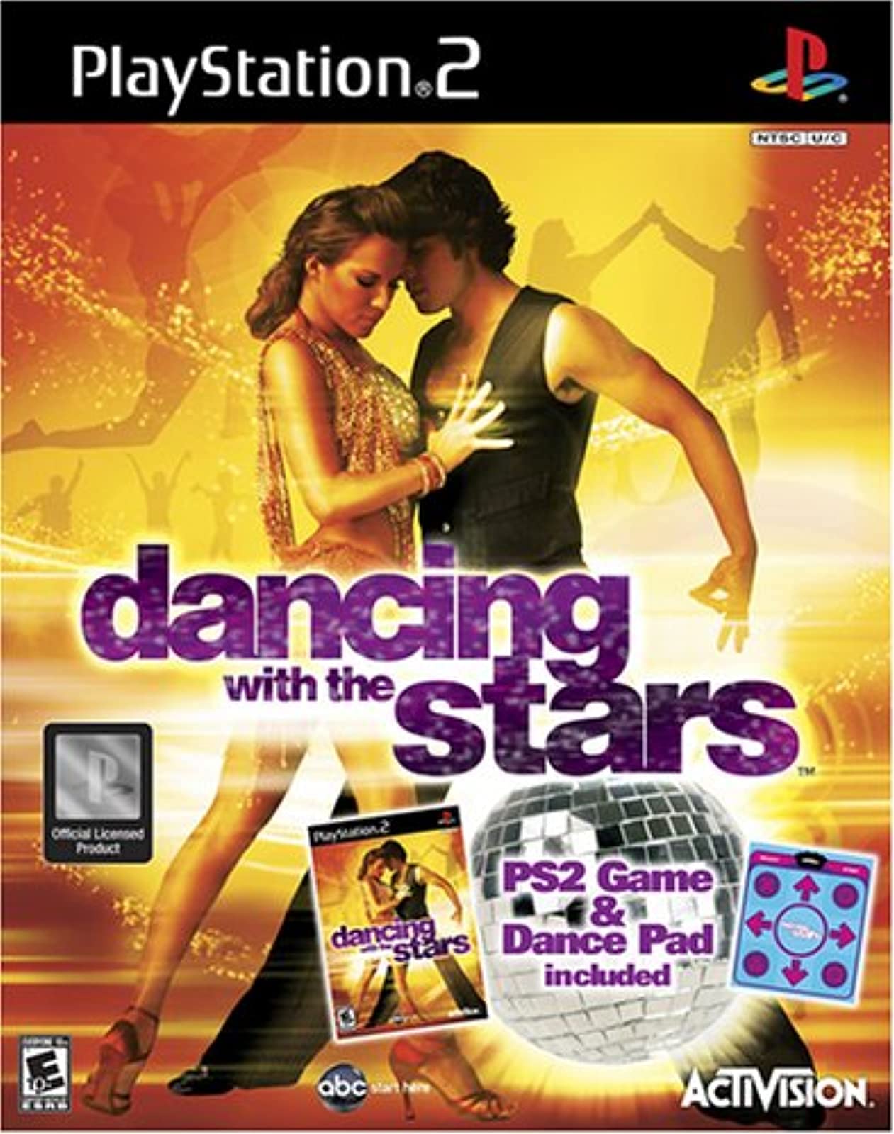 Dancing with the Stars Includes Dance Pad PS2 PlayStation 2 Sealed - See Pics - Good