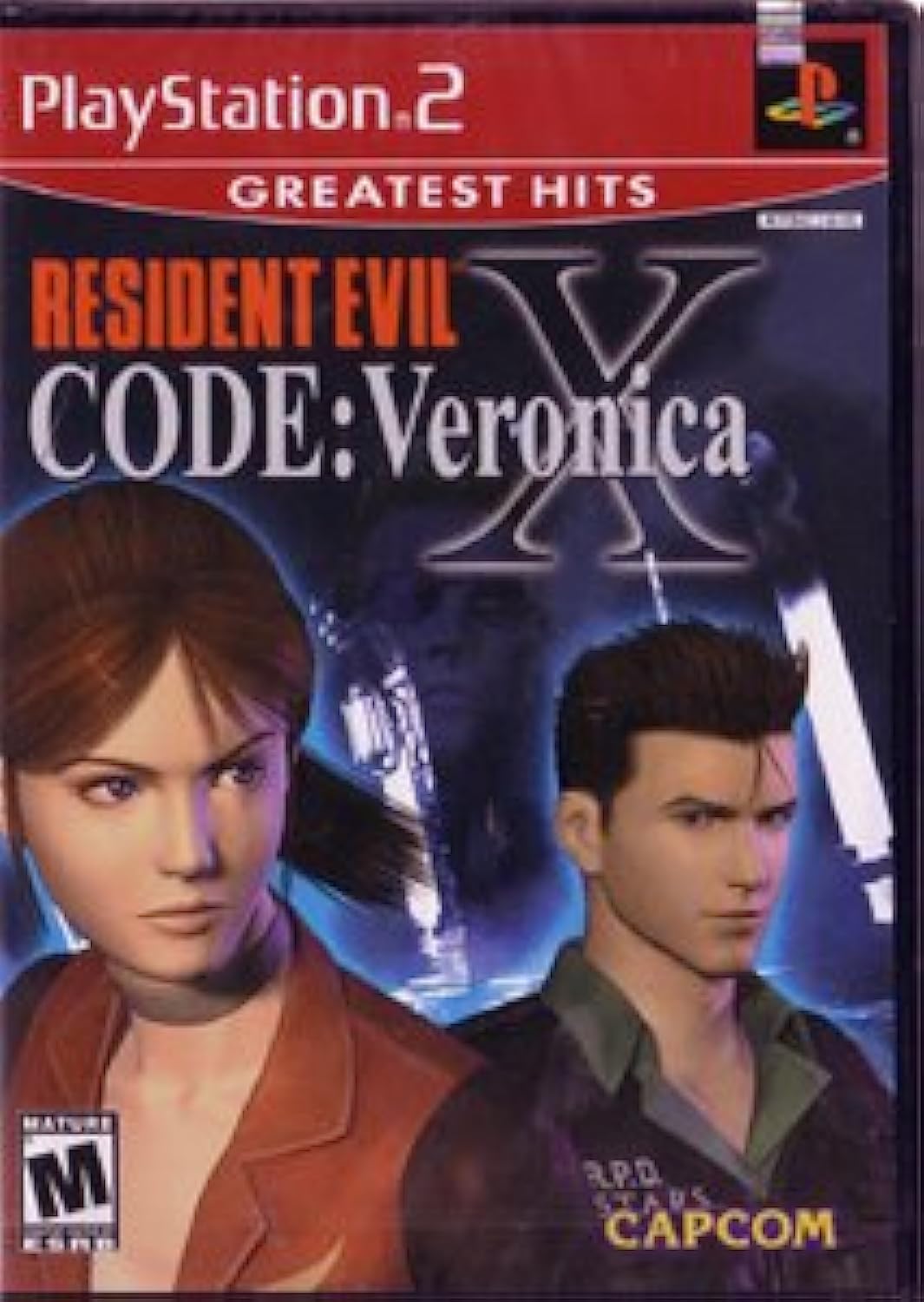 Resident Evil Code Veronica X PS2 PlayStation 2 - Very Good