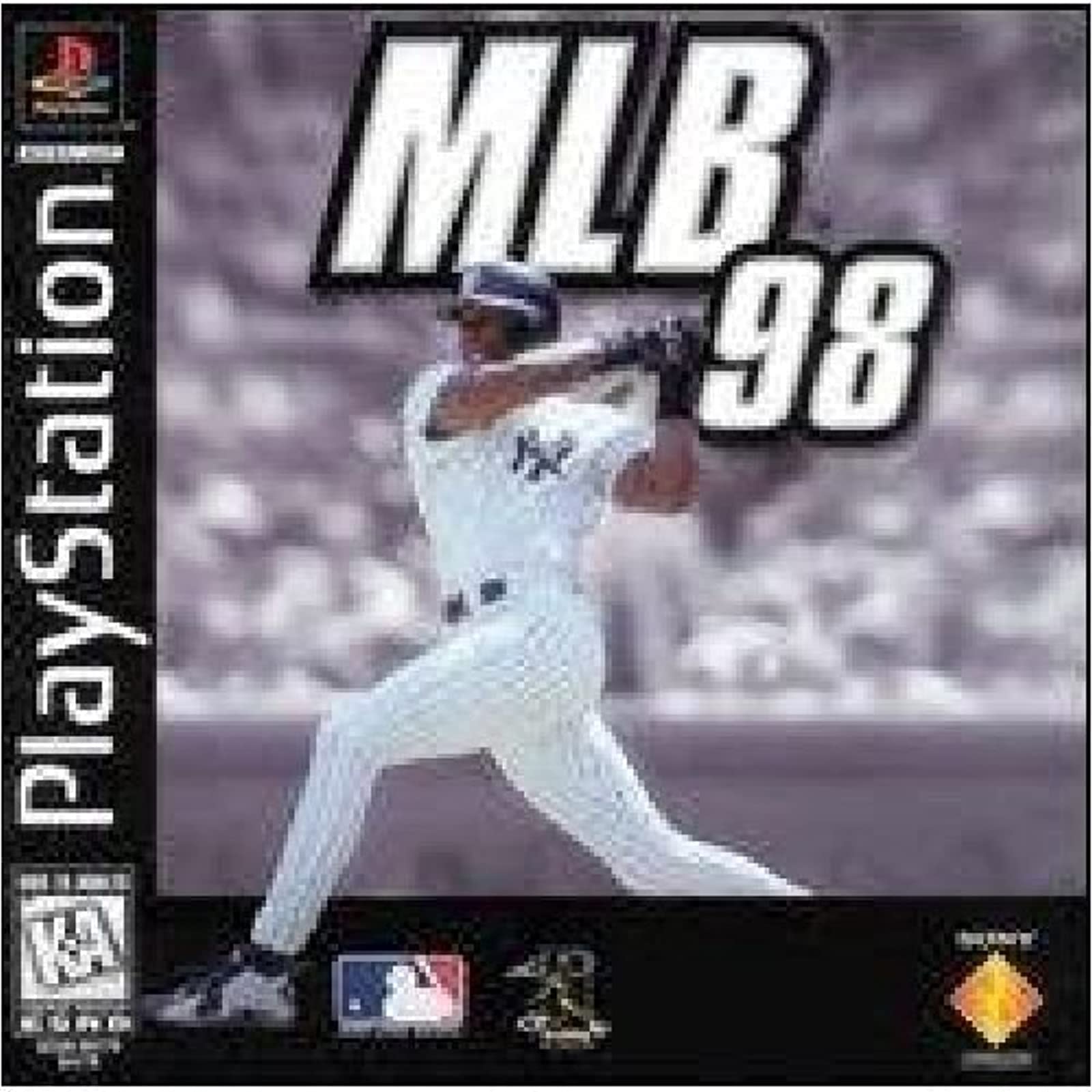 MLB '98 PS1 PlayStation 1 AD Complete CIB - Very Good