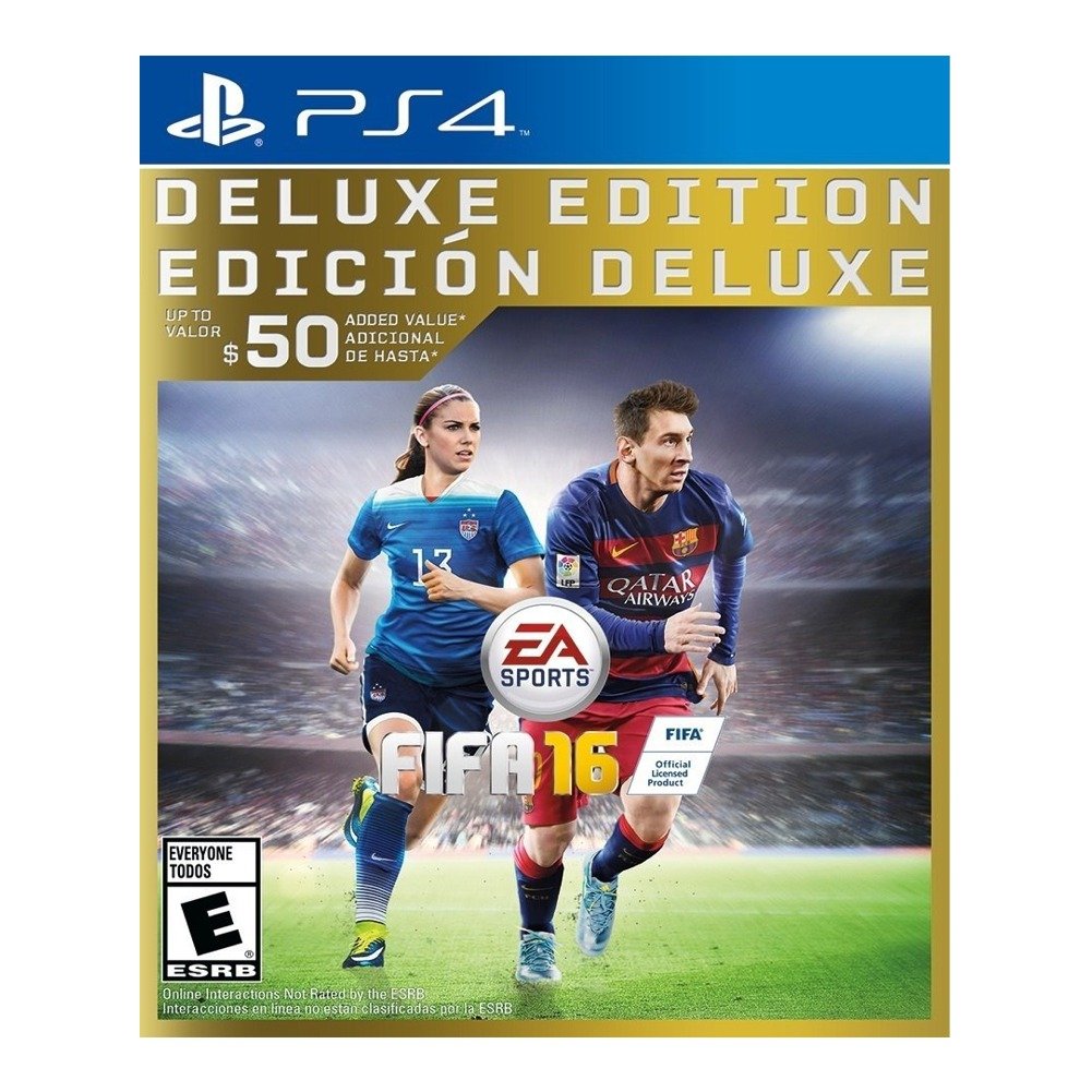 FIFA 16 Deluxe Edition PS4 PlayStation 4 Complete - Excellent