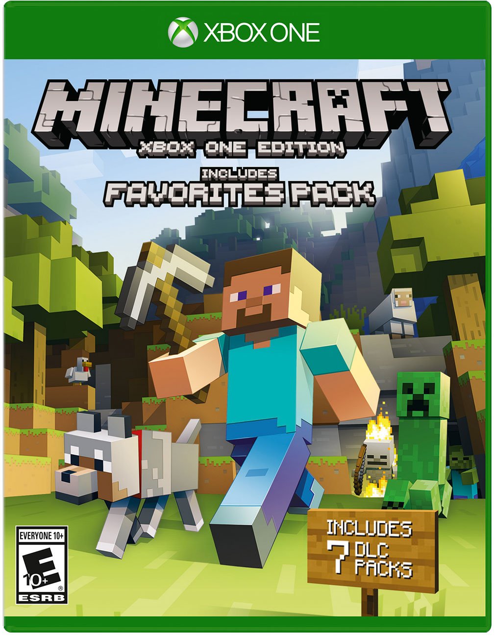 Minecraft Favorites Pack Xbox One Complete - Excellent