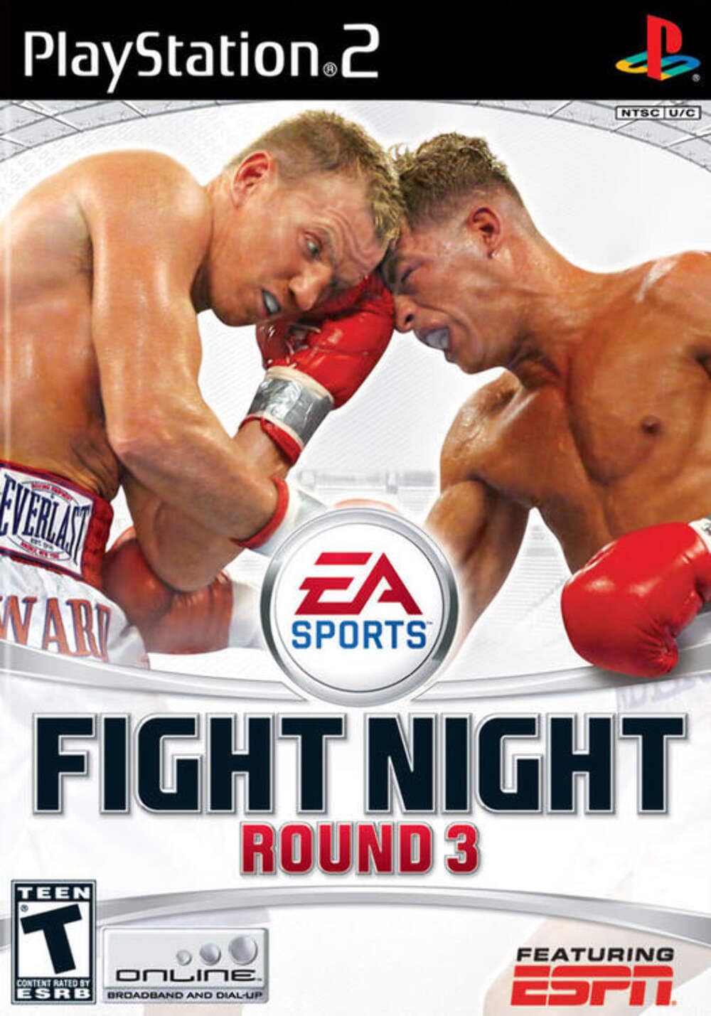 Fight Night Round 3 PS2 PlayStation 2 Complete - Excellent