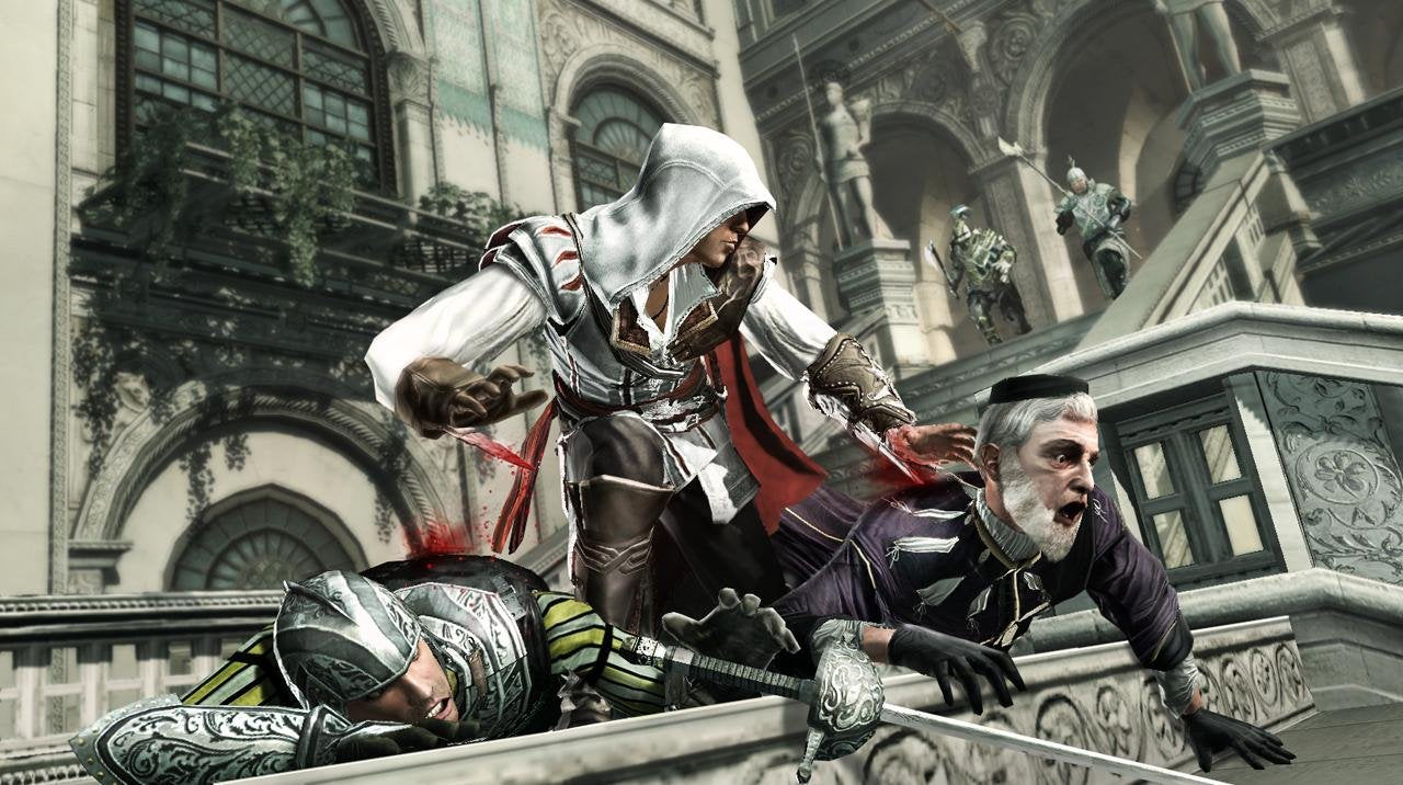 Assassin's Creed Ezio Trilogy Xbox 360 AD Complete CIB - Very Good
