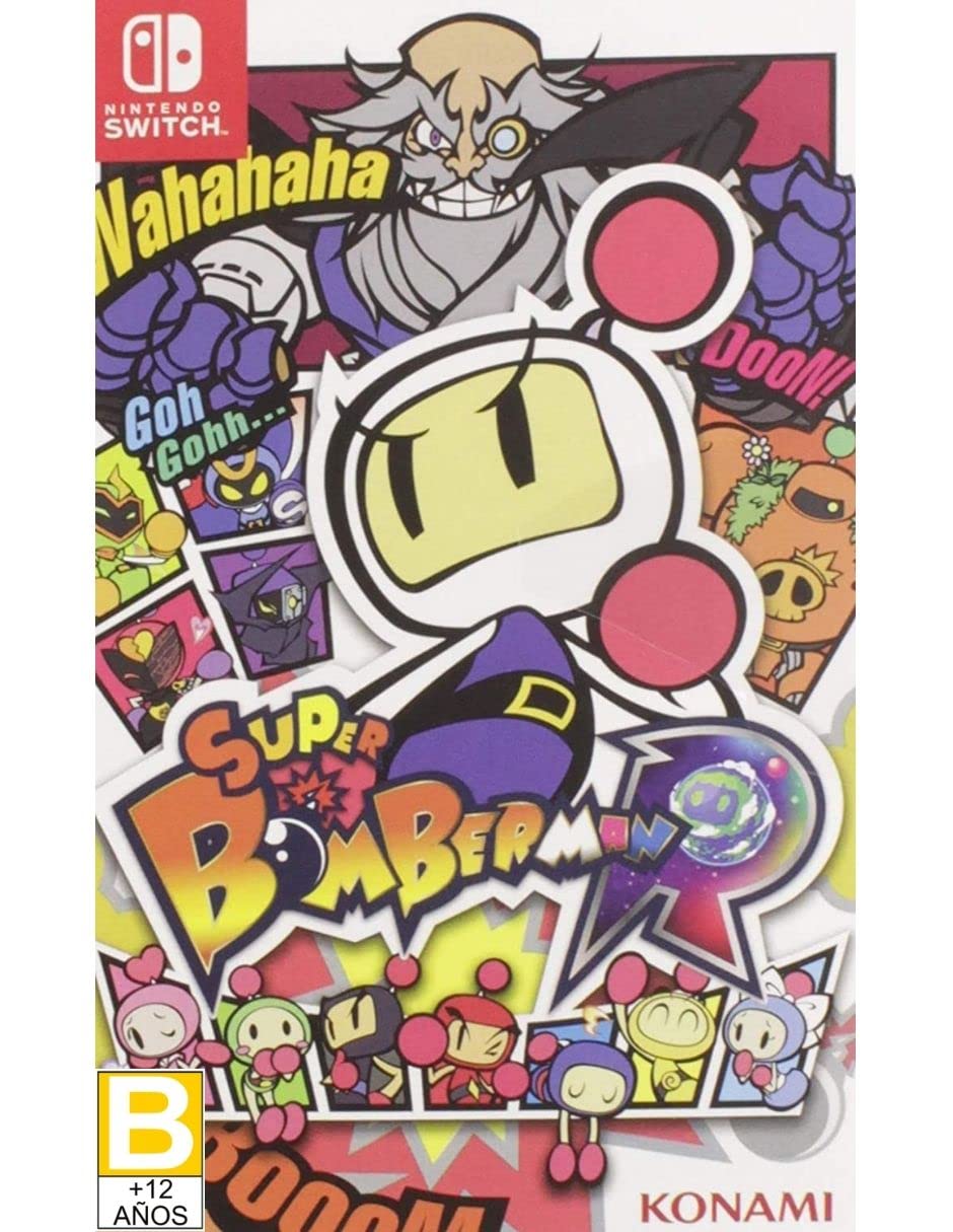 Super Bomberman R Nintendo Switch C/D - Very Good