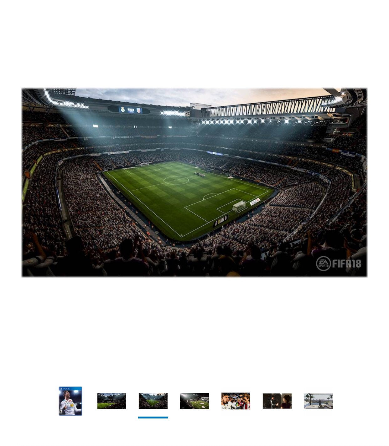 FIFA 18 PS4 PlayStation 4 - Like New
