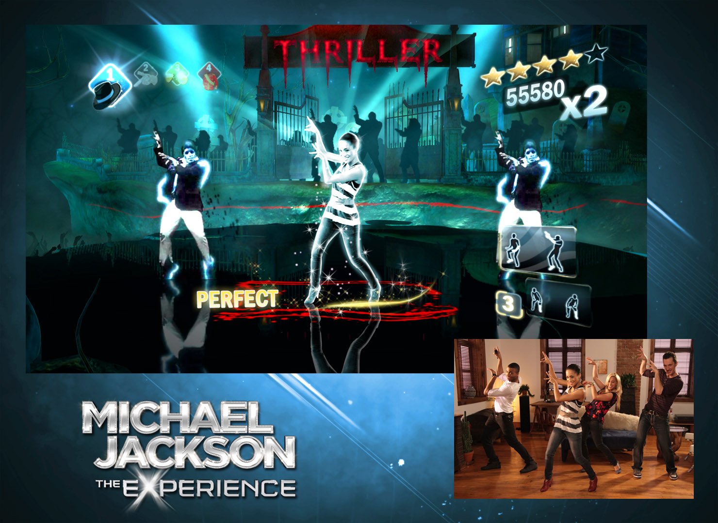 Michael Jackson The Experience Xbox 360 - Like New