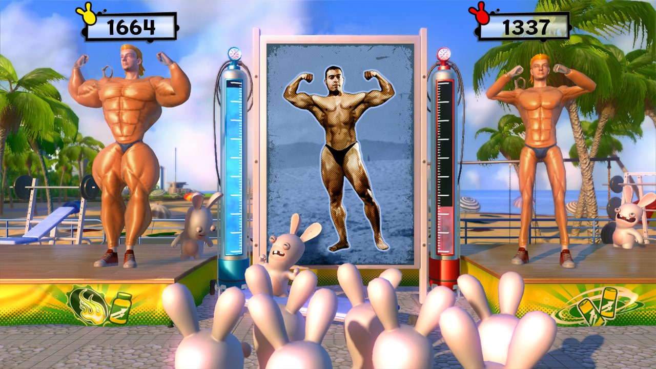 Rabbids Alive & Kicking Xbox 360 - Like New