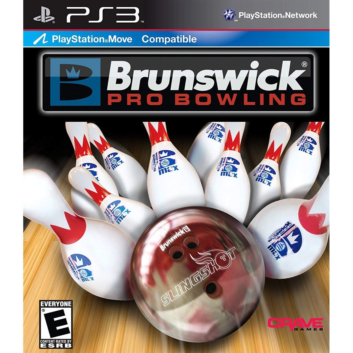 Brunswick Pro Bowling PS3 PlayStation 3 AD Complete CIB - Very Good