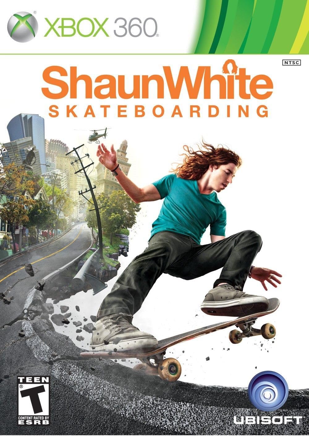 Shaun White Skateboarding Xbox 360 AD/DD Complete CIB - Very Good