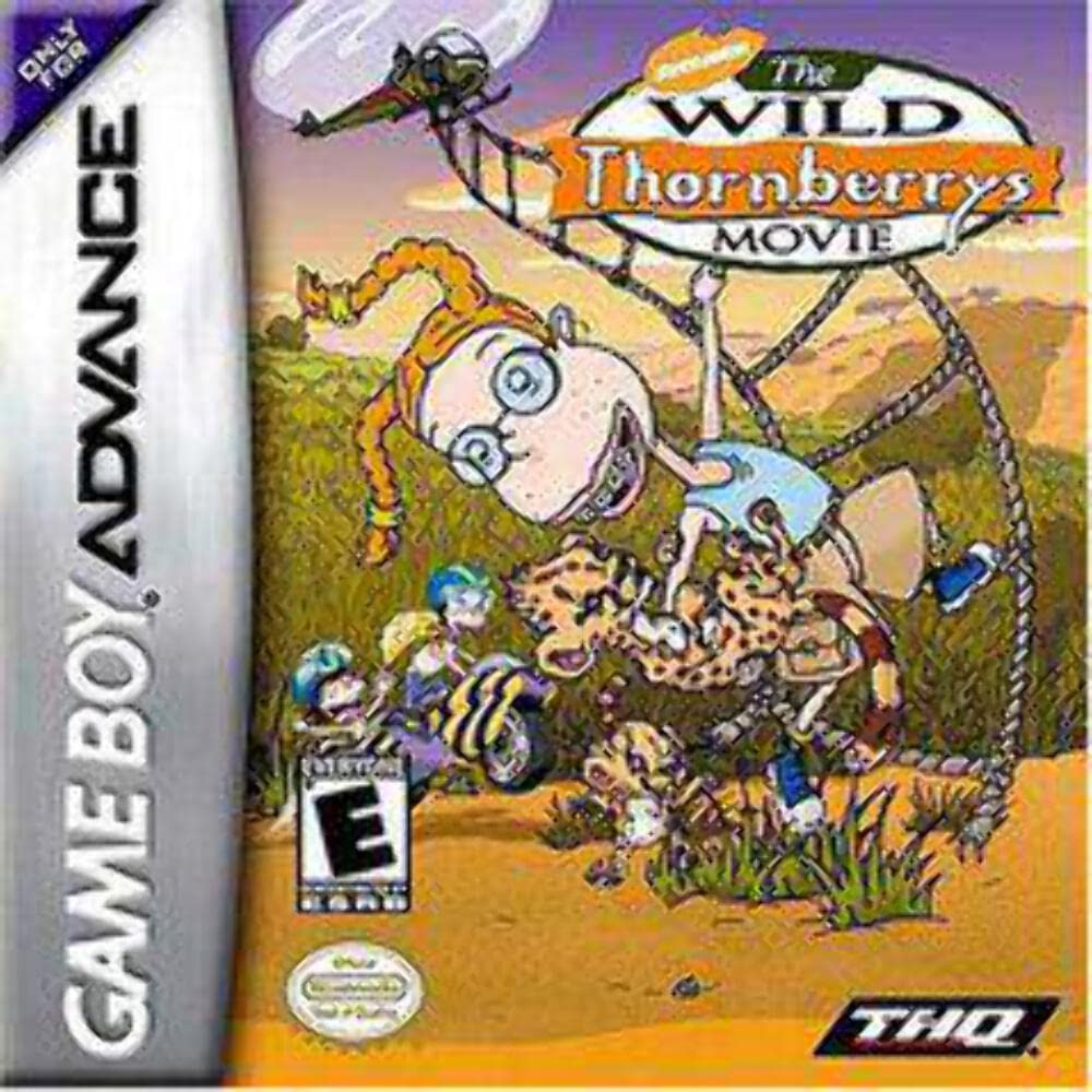 The Wild Thornberry Movie Gameboy Advance Cartridge Only Authentic / Tested - Very Good