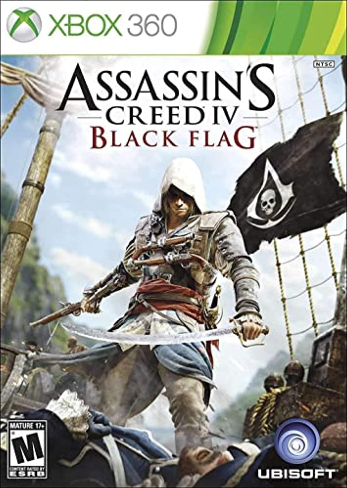 Assassin's Creed IV 4 Black Flag Gamestop Edition Xbox 360 Complete - Excellent
