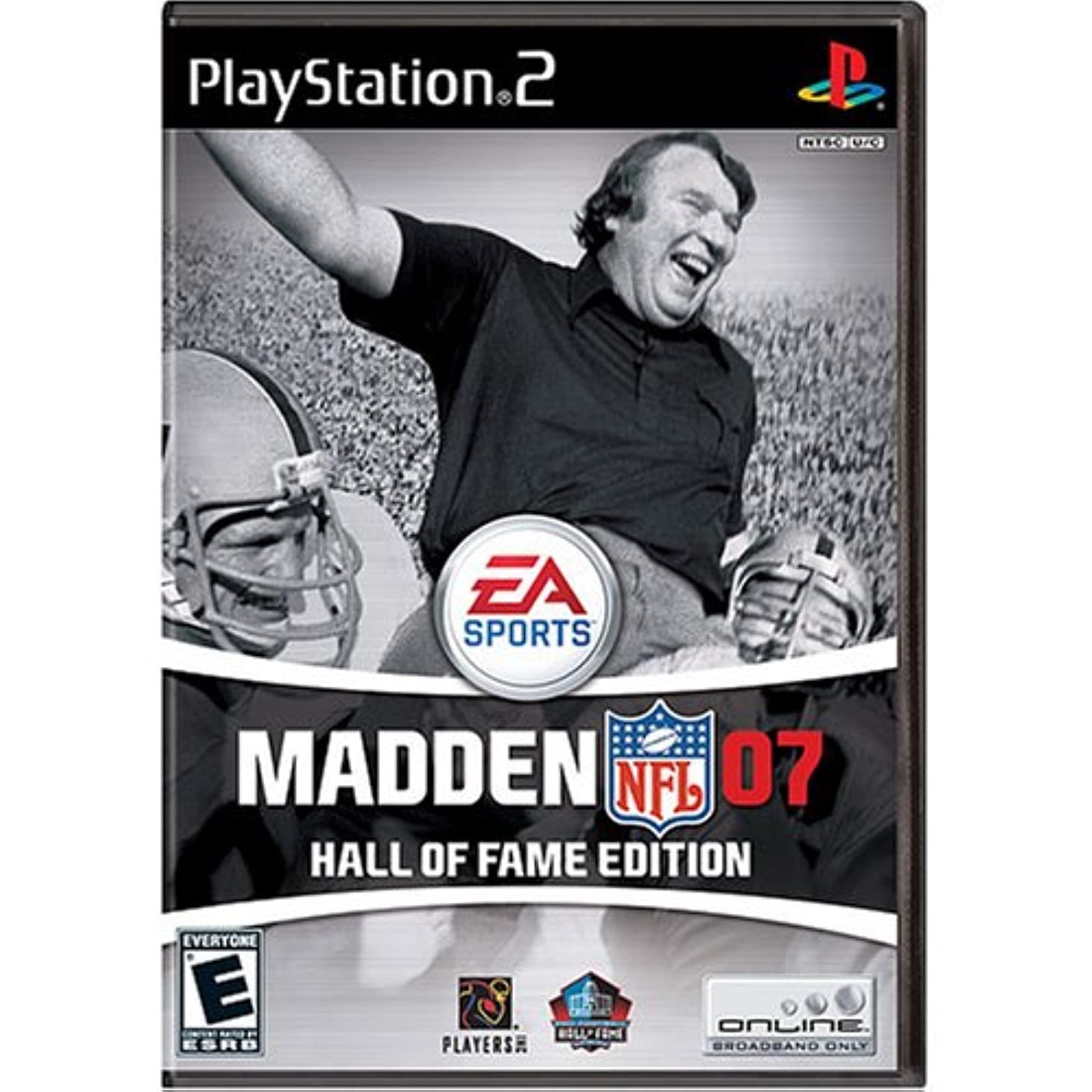 Madden NFL 07 Hall of Fame Edition PS2 PlayStation 2 MD + Bonus Disc/ Sleeve CIB - Very Good