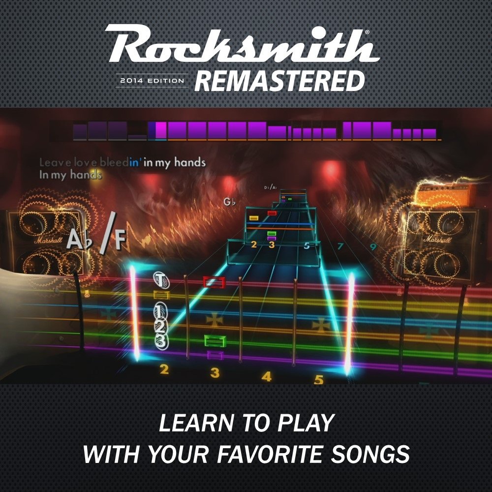 Rocksmith 2014 Edition Remastered Xbox One Complete - Excellent
