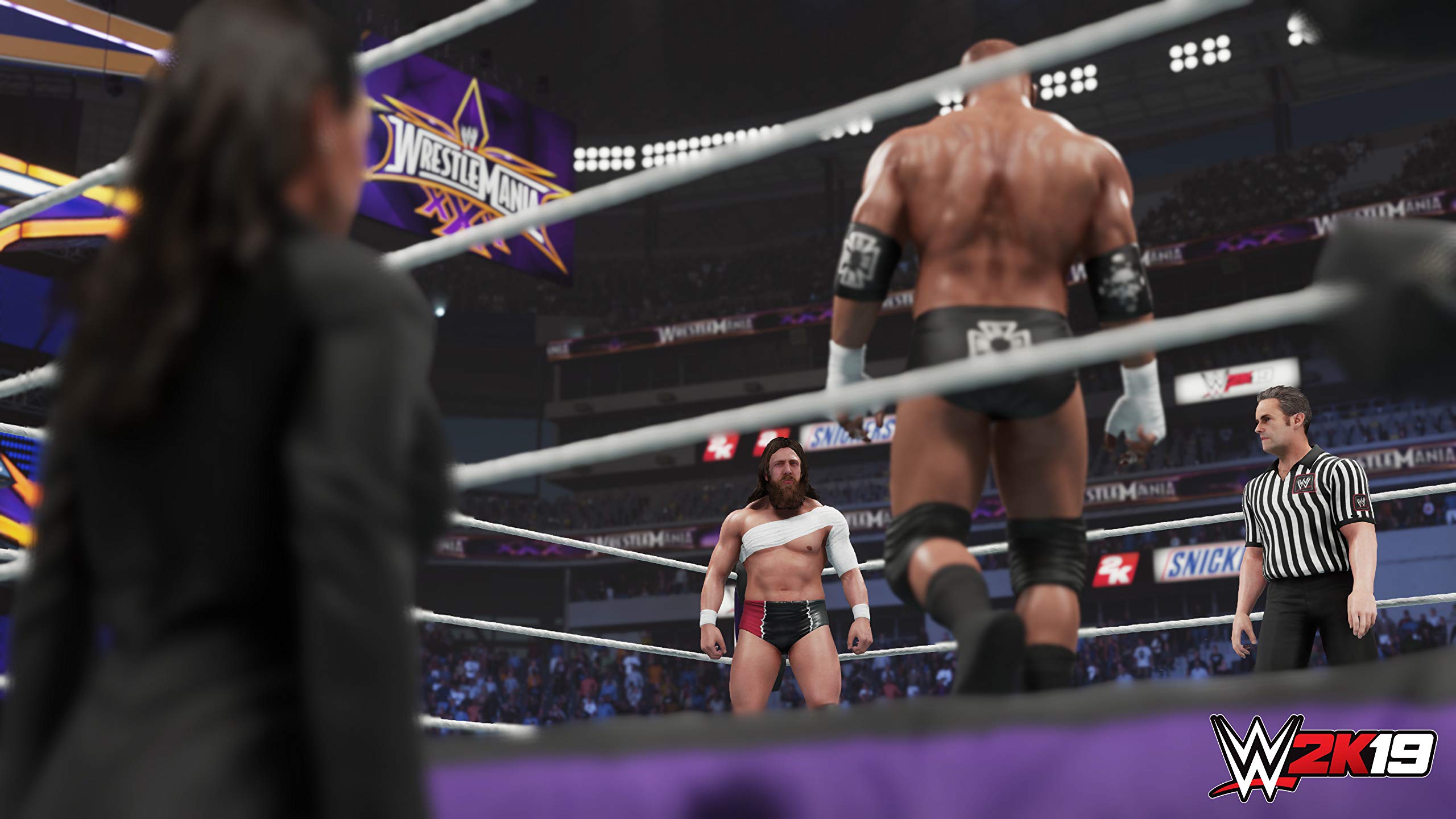 WWE 2K19 PS4 PlayStation 4 AD Complete CIB - Very Good