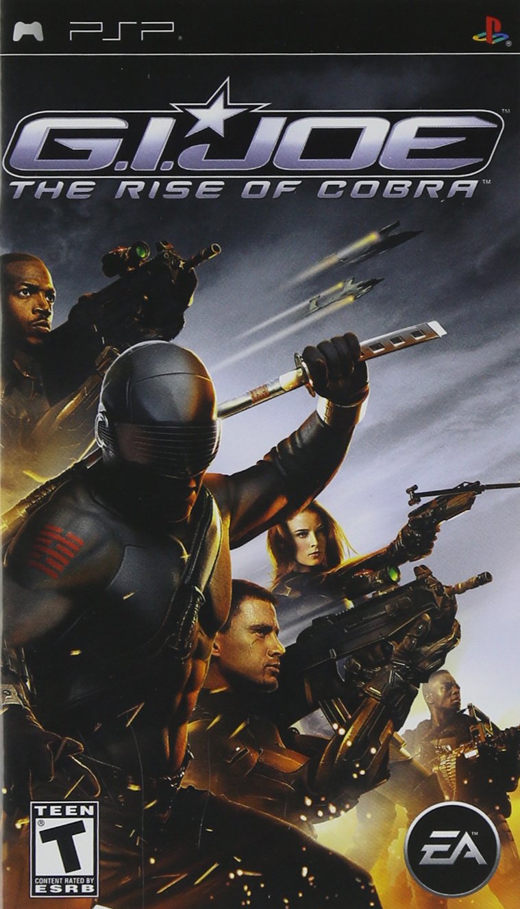 G.I. Joe The Rise of Cobra Sony PSP AD Complete CIB - Very Good