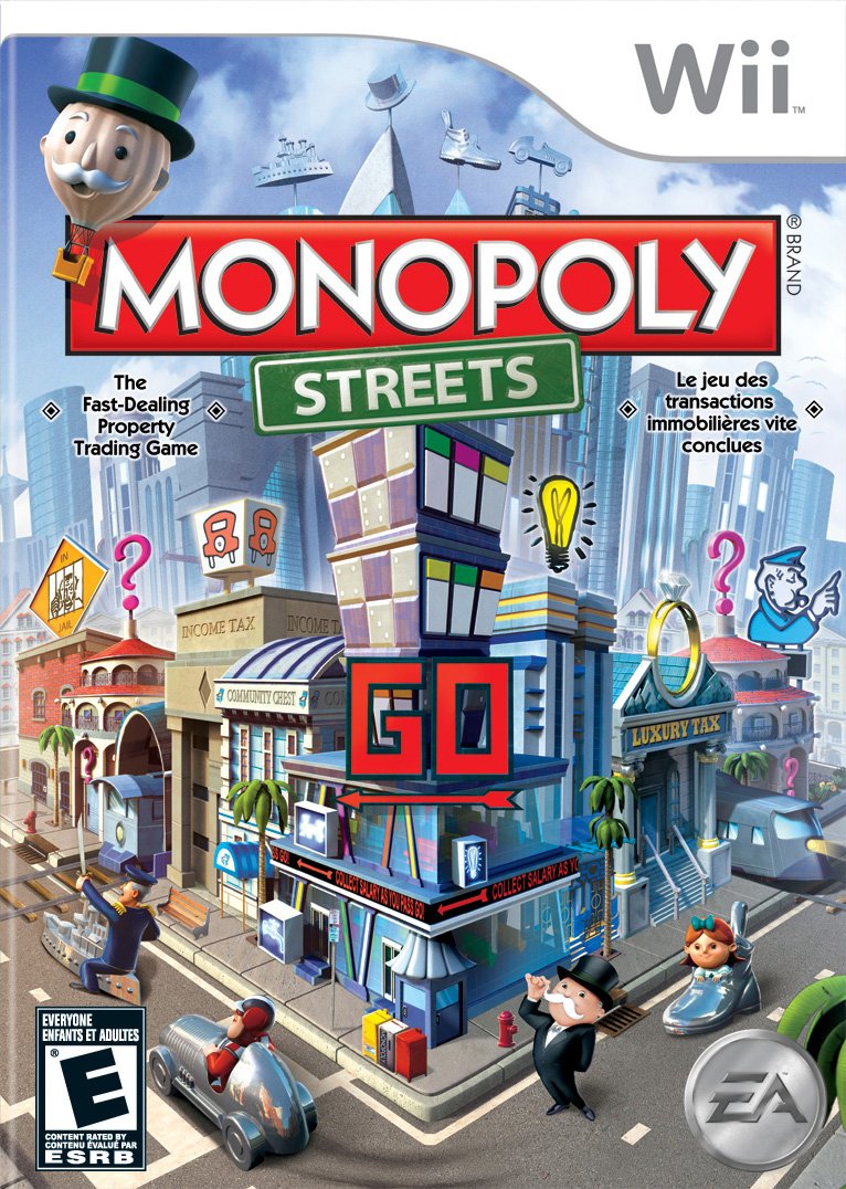 Monopoly Streets Nintendo Wii Complete - Excellent