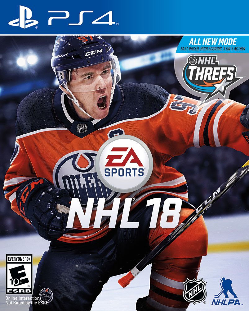 NHL 18 PS4 PlayStation 4 - Like New