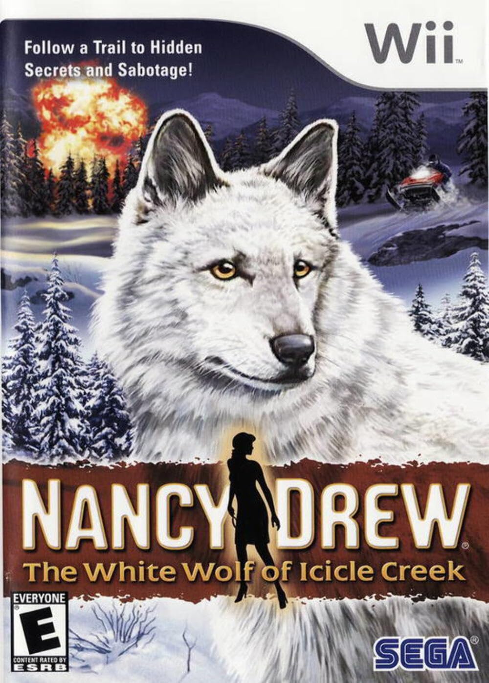 Nancy Drew The White Wolf of Icicle Creek Nintendo Wii Complete - Excellent