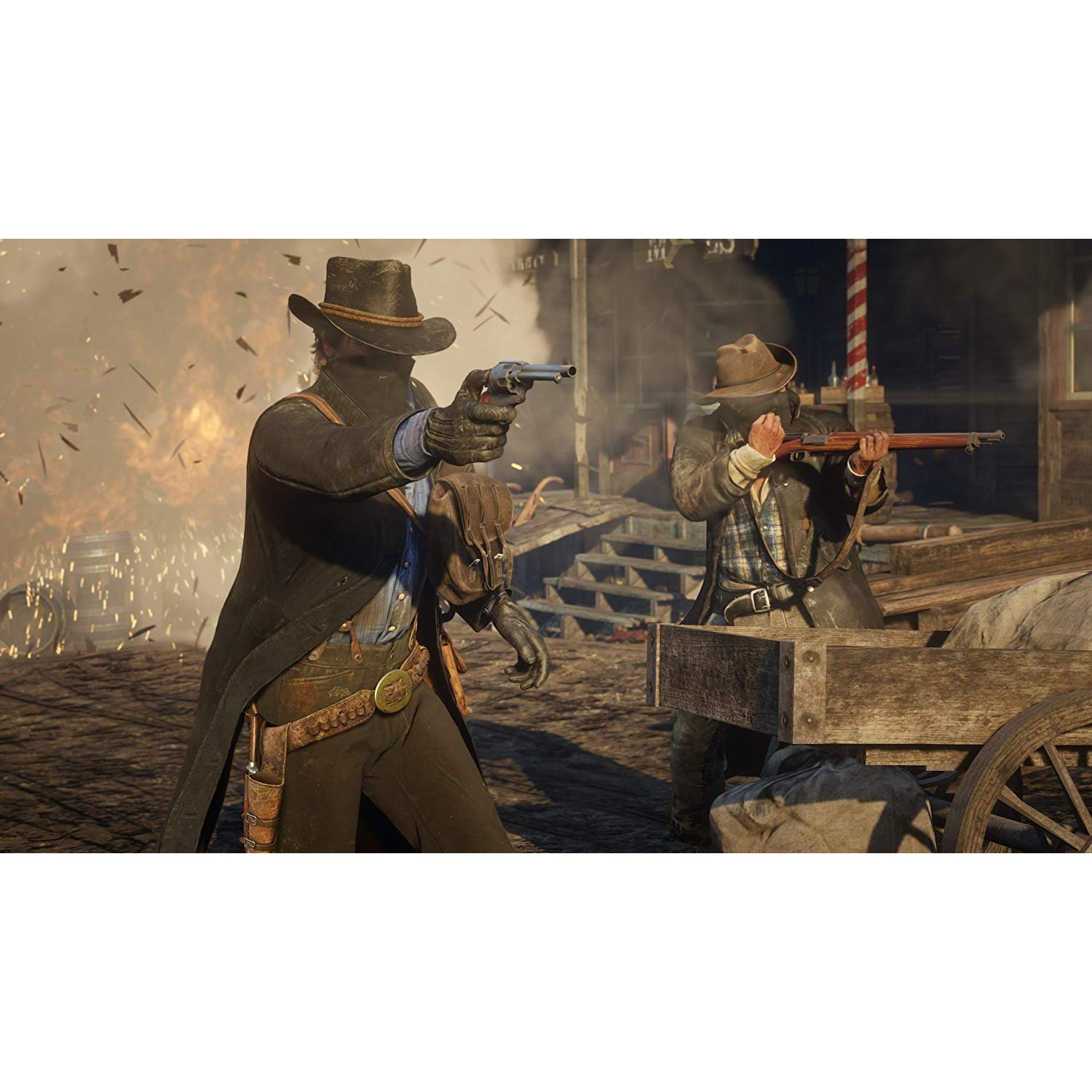 Red Dead Redemption 2 Xbox One AD + Map Complete CIB - Very Good
