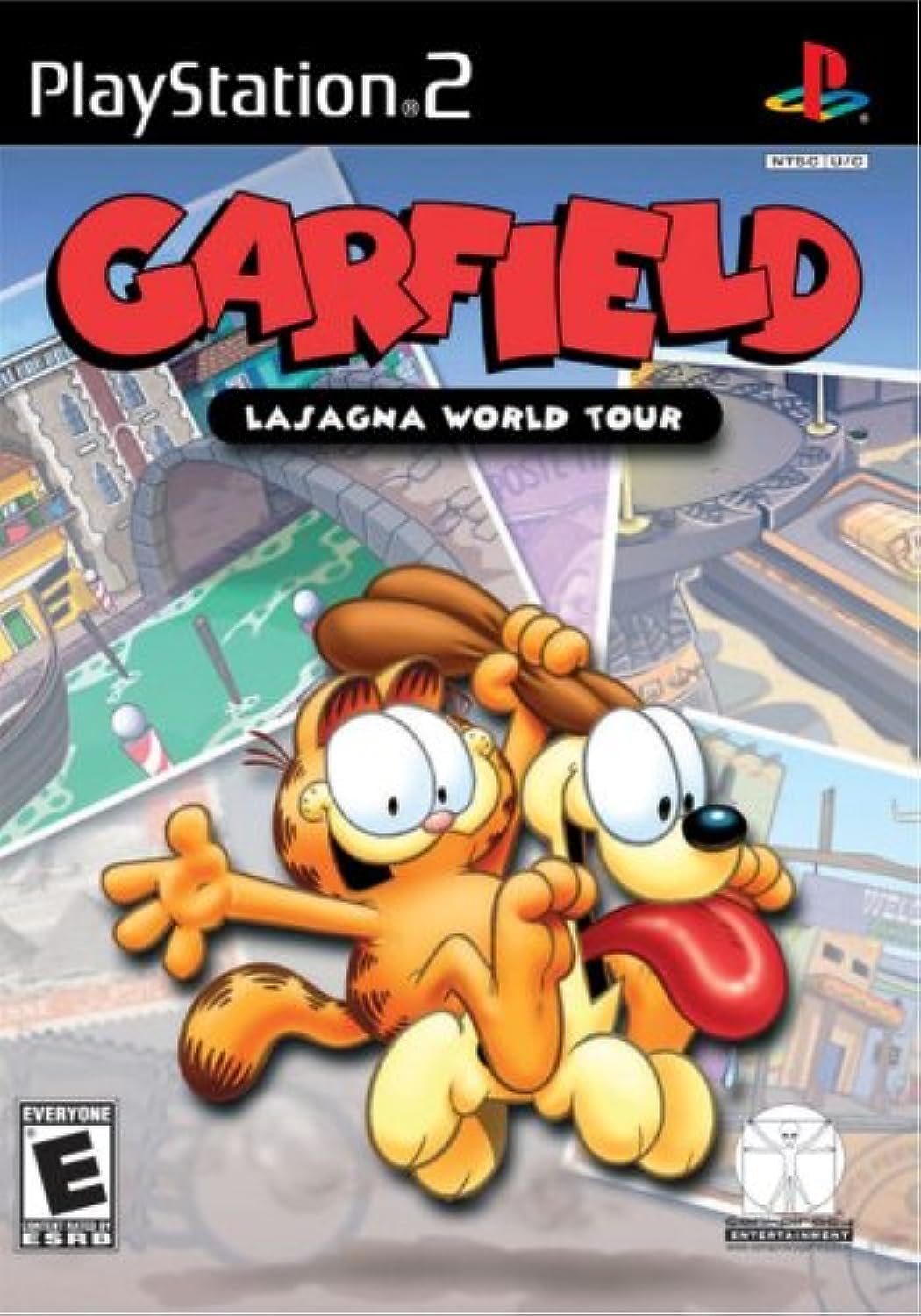 Garfield Lasagna Tour PS2 PlayStation 2 MD Complete CIB - Very Good