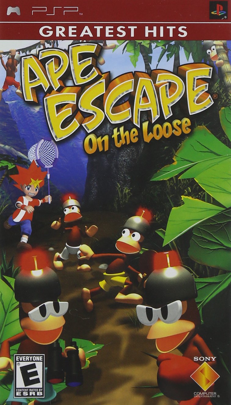 Ape Escape On The Loose Greatest Hits Clear UMD Sony PSP - Like New