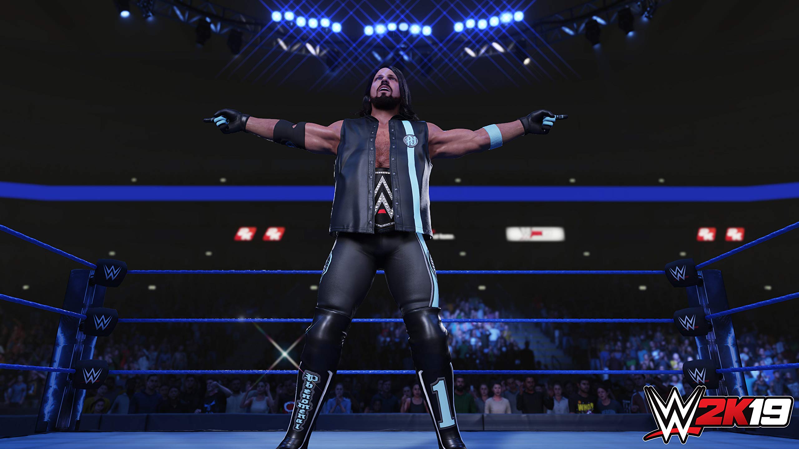 WWE 2K19 Deluxe Edition PS4 PlayStation 4 AD Complete CIB - Very Good