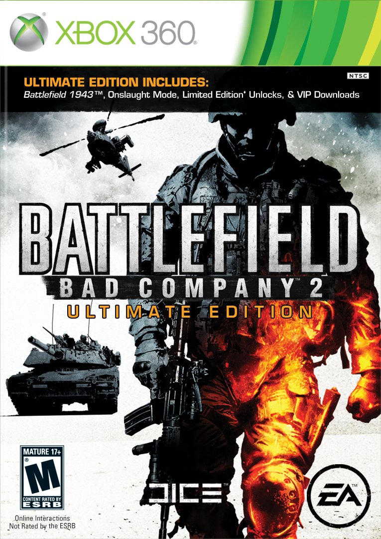 Battlefield Bad Company 2 Ultimate Edition Xbox 360 - Like New