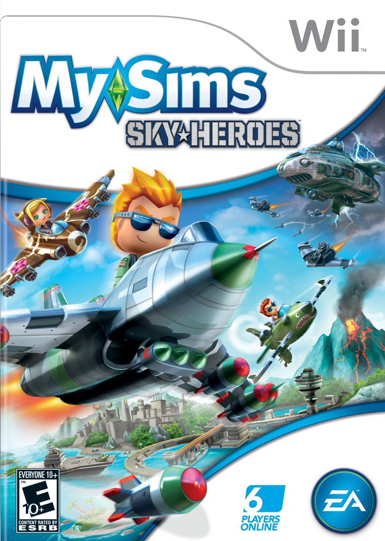 MySims Sky Heroes Nintendo Wii - Very Good