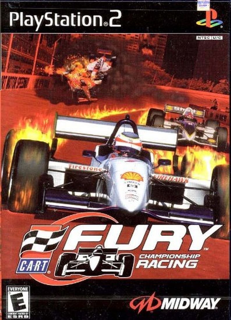 CART Fury Championship Racing PS2 PlayStation 2 AD Complete CIB - Very Good